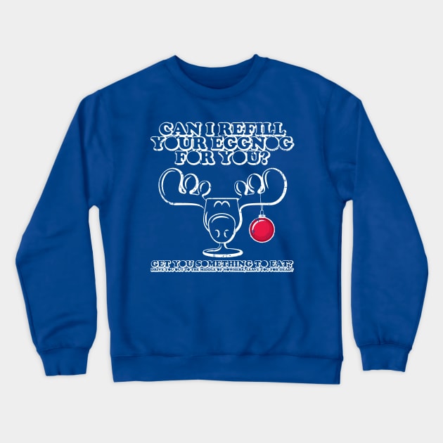 Christmas Vacation Eggnog Crewneck Sweatshirt by SaltyCult